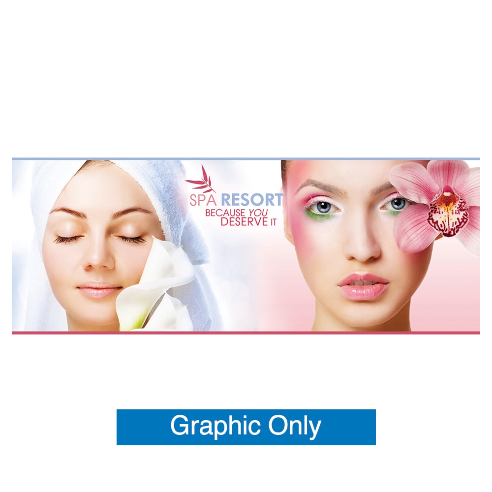 20 ft. EZ Tube® Curve — Graphic Only
